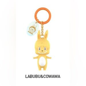 🆕LABUBU {The Monsters}💛COWAWA💛 🎉 “10th Anniversary” KEYCHAIN 🆕NEW {SEALED box}